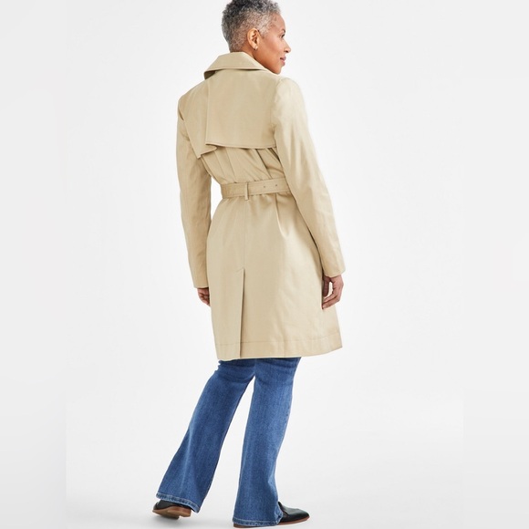 Style & Co Women’s Light Weight Classic Trench Coat - Size M - NWT - Picture 2 of 8